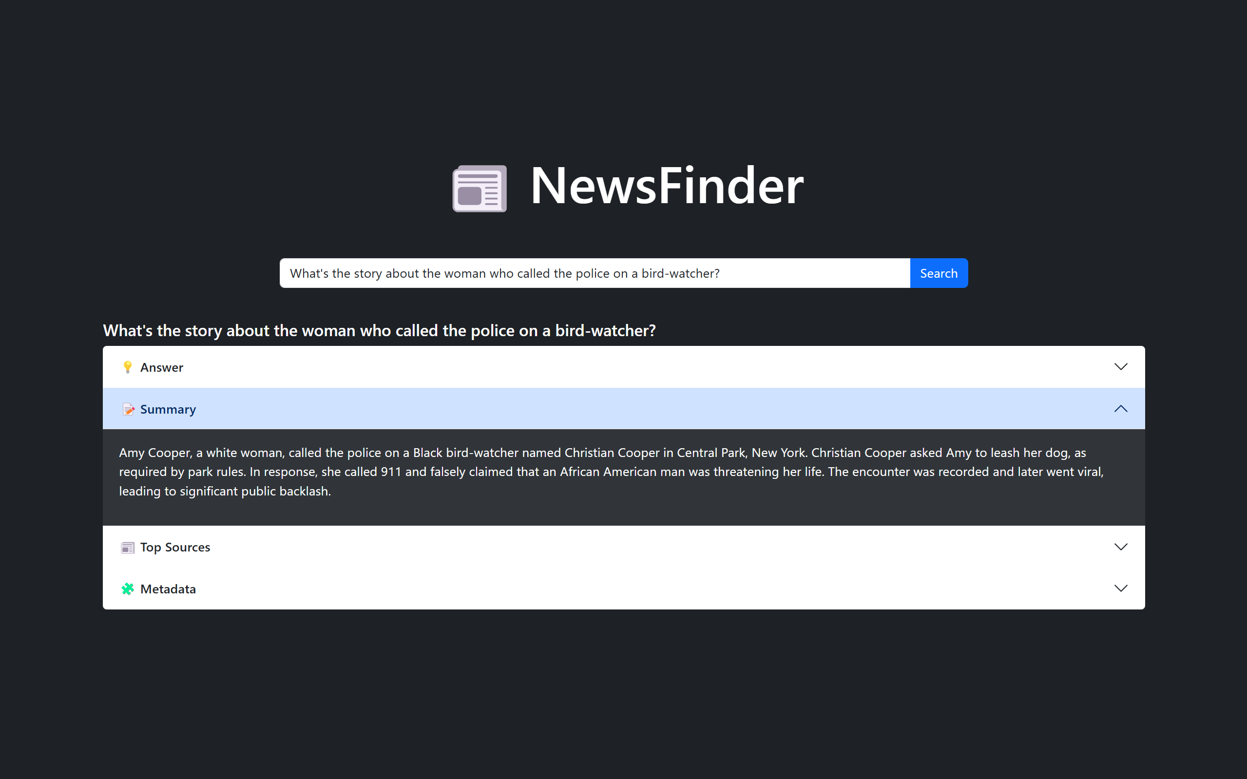 NewsFinder
